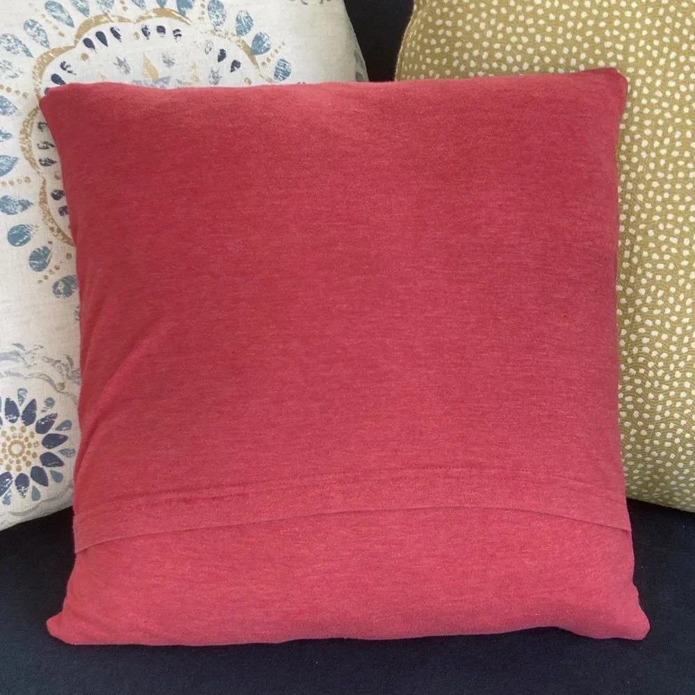 Atlanta Falcons NFL Football handmade upcycled T-shirt 16x16 throw pillow cover